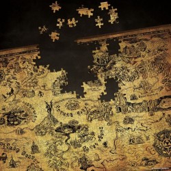 Legend Of Zelda rompecabezas Mapa Hyrule