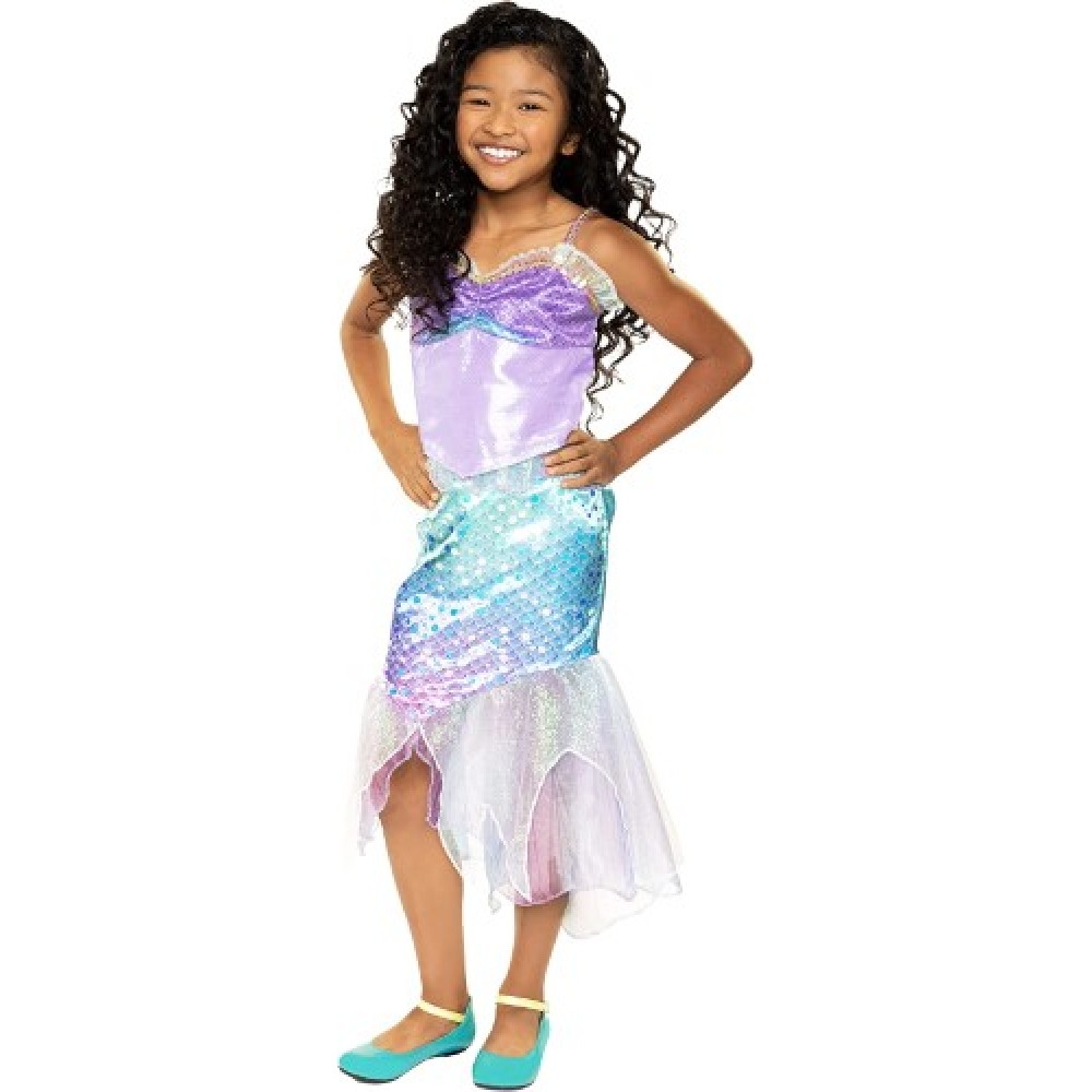 Little Mermaid disfraz de moda Ariel 2 pcs