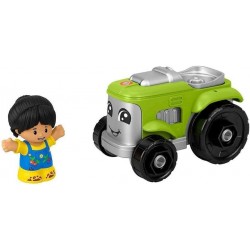 Little People juego de tractor y granjera HPX87 Little People juego de tractor y granjera HPX87