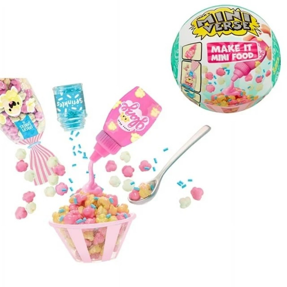 MGA's Mini Verse Mini Lifestyle colección golosinas