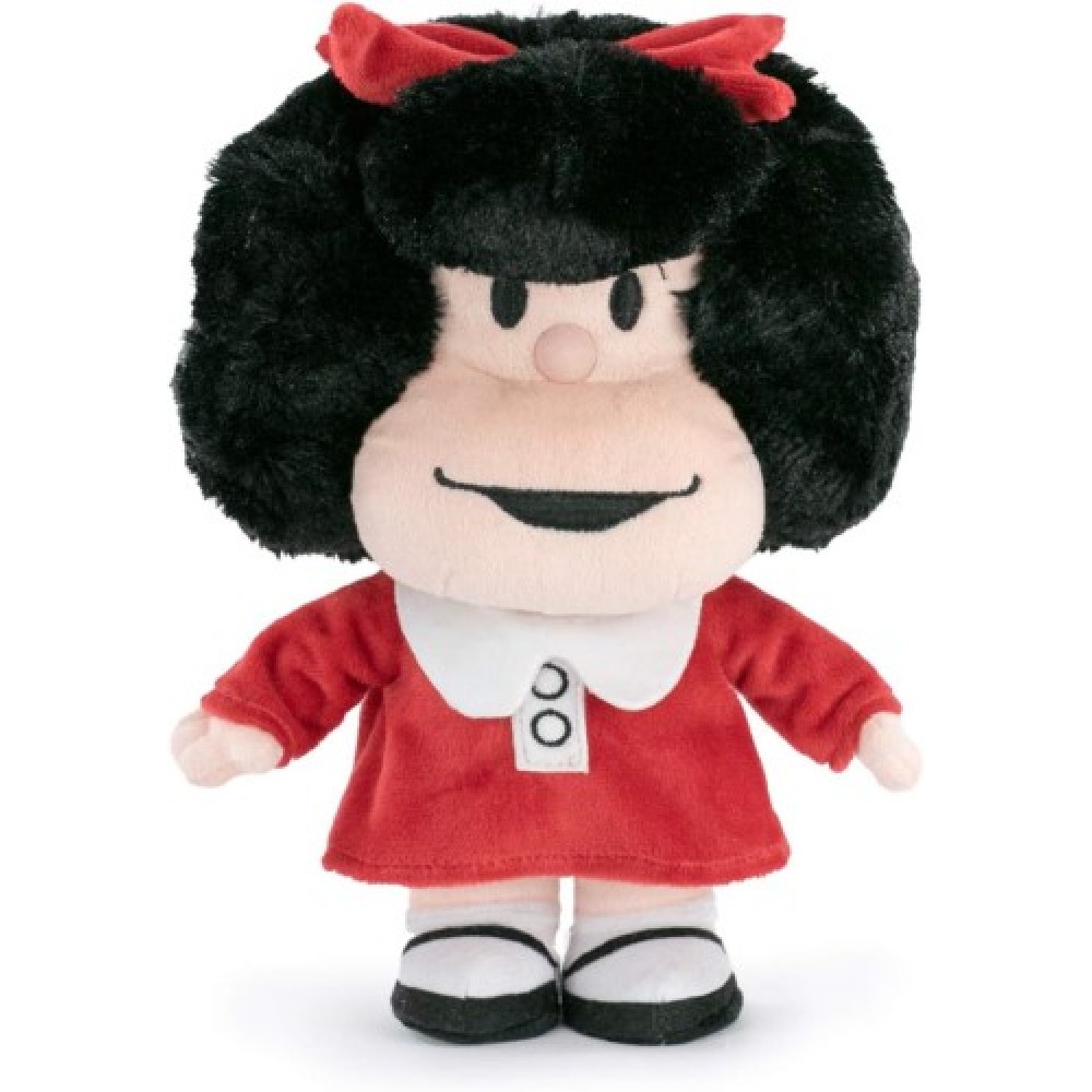 Mafalda Peluche Producto Oficial Quino Display Rojo