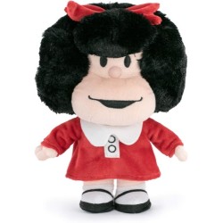 Mafalda Peluche Producto Oficial Quino Display Rojo