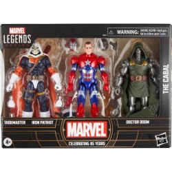 Marvel Legends The Cabal Taskmaster, Iron Patriot y Doctor Doom Marvel Legends The Cabal Taskmaster, Iron Patriot y Doctor Doom