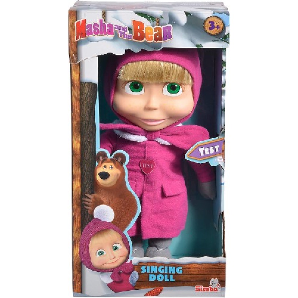 Masha y El Oso muñeca Cantante