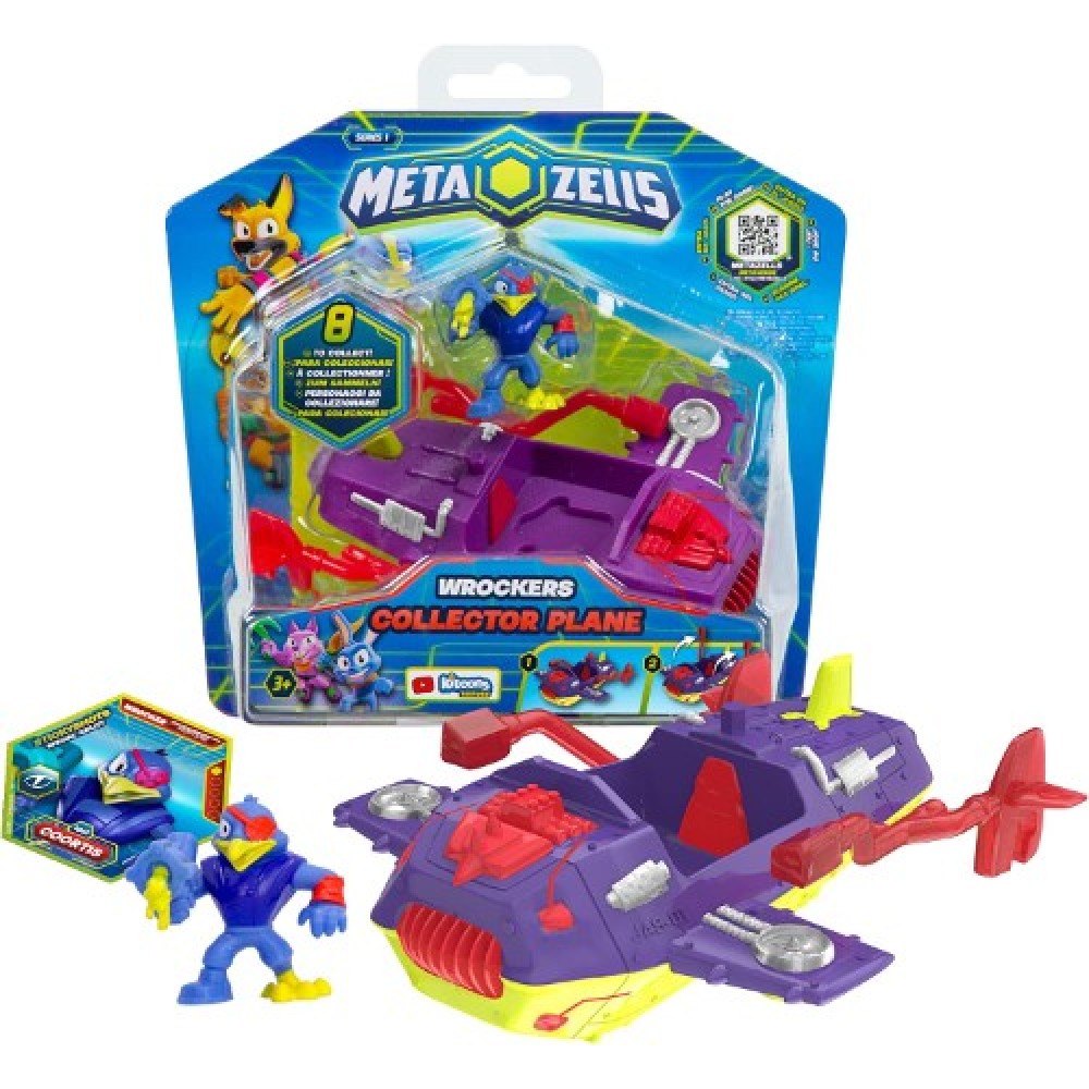 Metazells Wrockers Coortis Avión brazos mecánicos