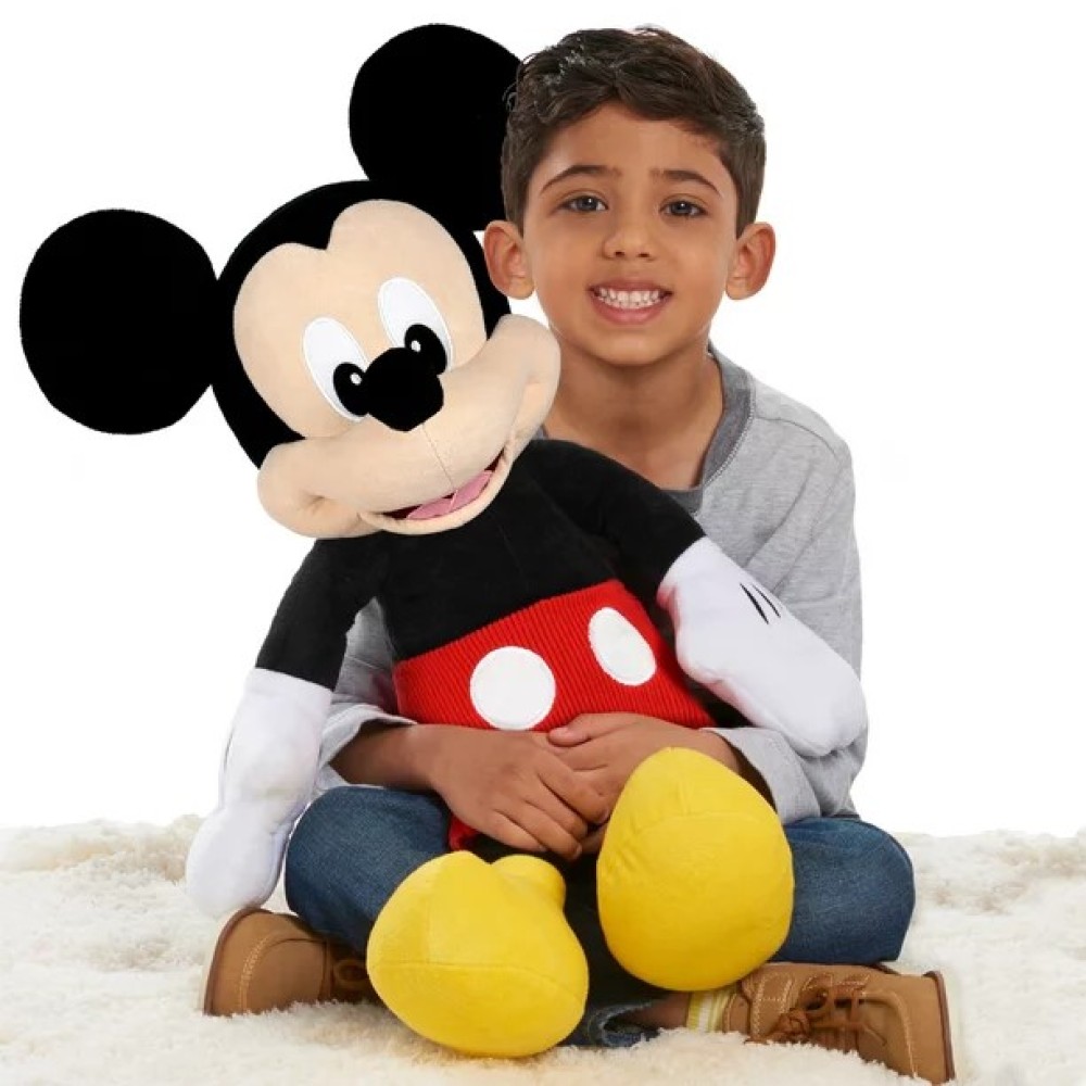 Mickey Mouse peluche grande de 63 cm
