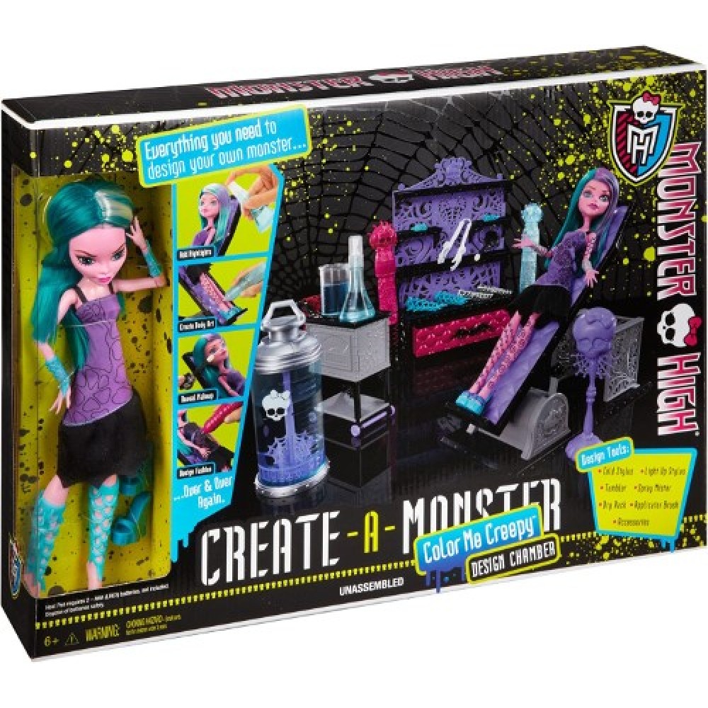 Monster High Laboratorio Diseña Tu Monstruo