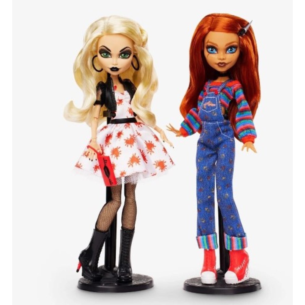 Monster High Skullector Chucky and Tiffany
