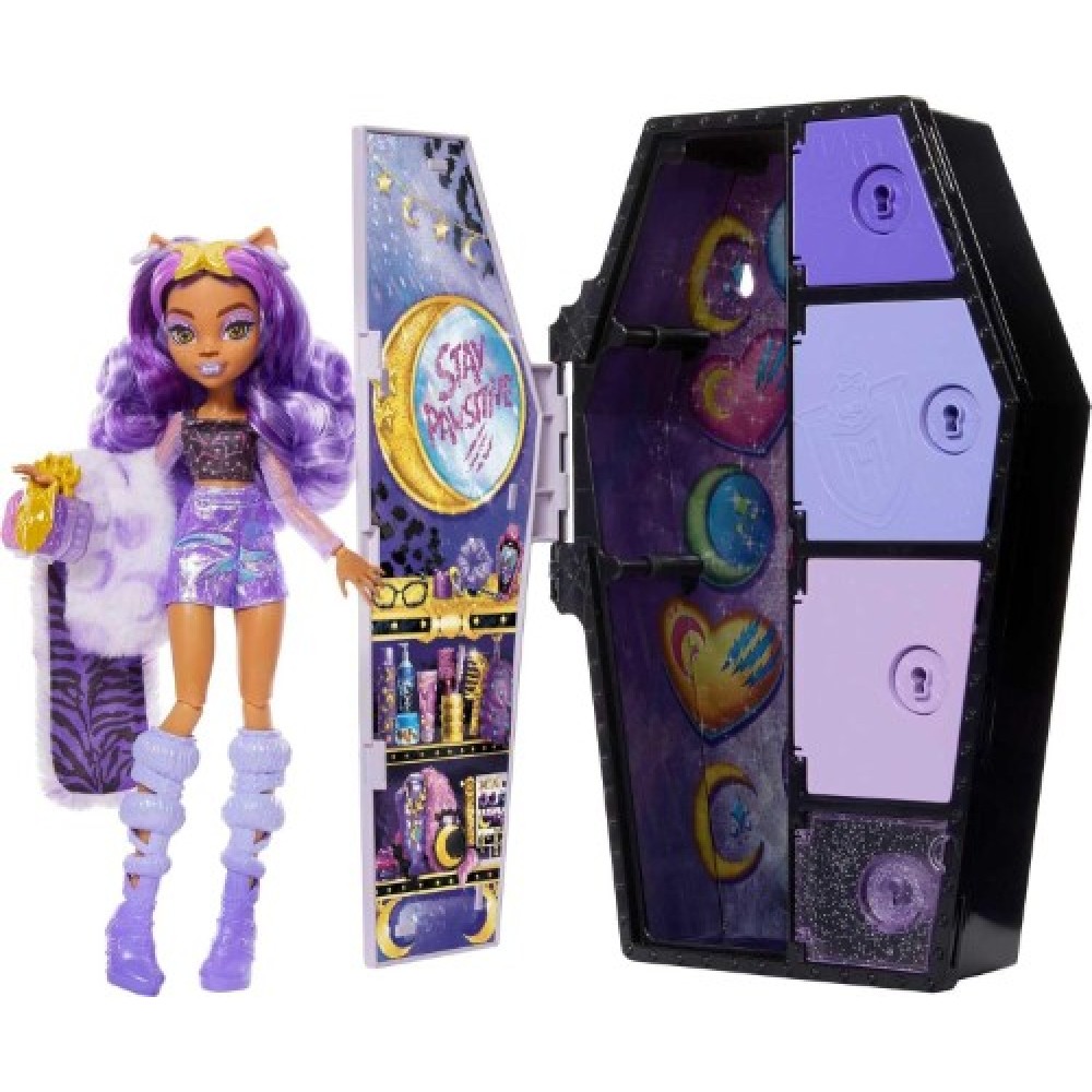 Monster High Skulltimate Secrets Neon Frights Clawdeen HNF74