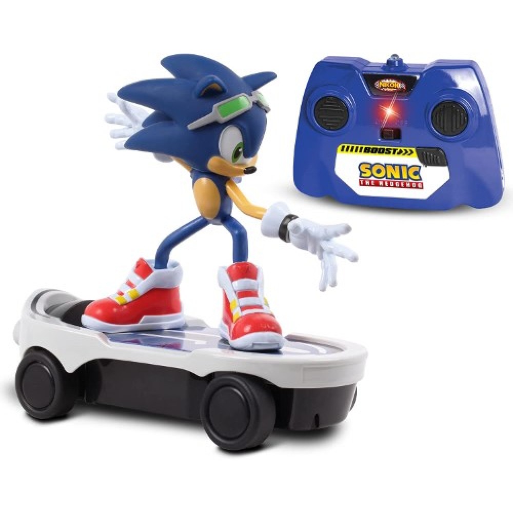 Sonic The Hedgehog Sonic patineta RC NKOK