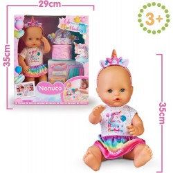Nenuco muñeco cumple de unicornio NFN77000