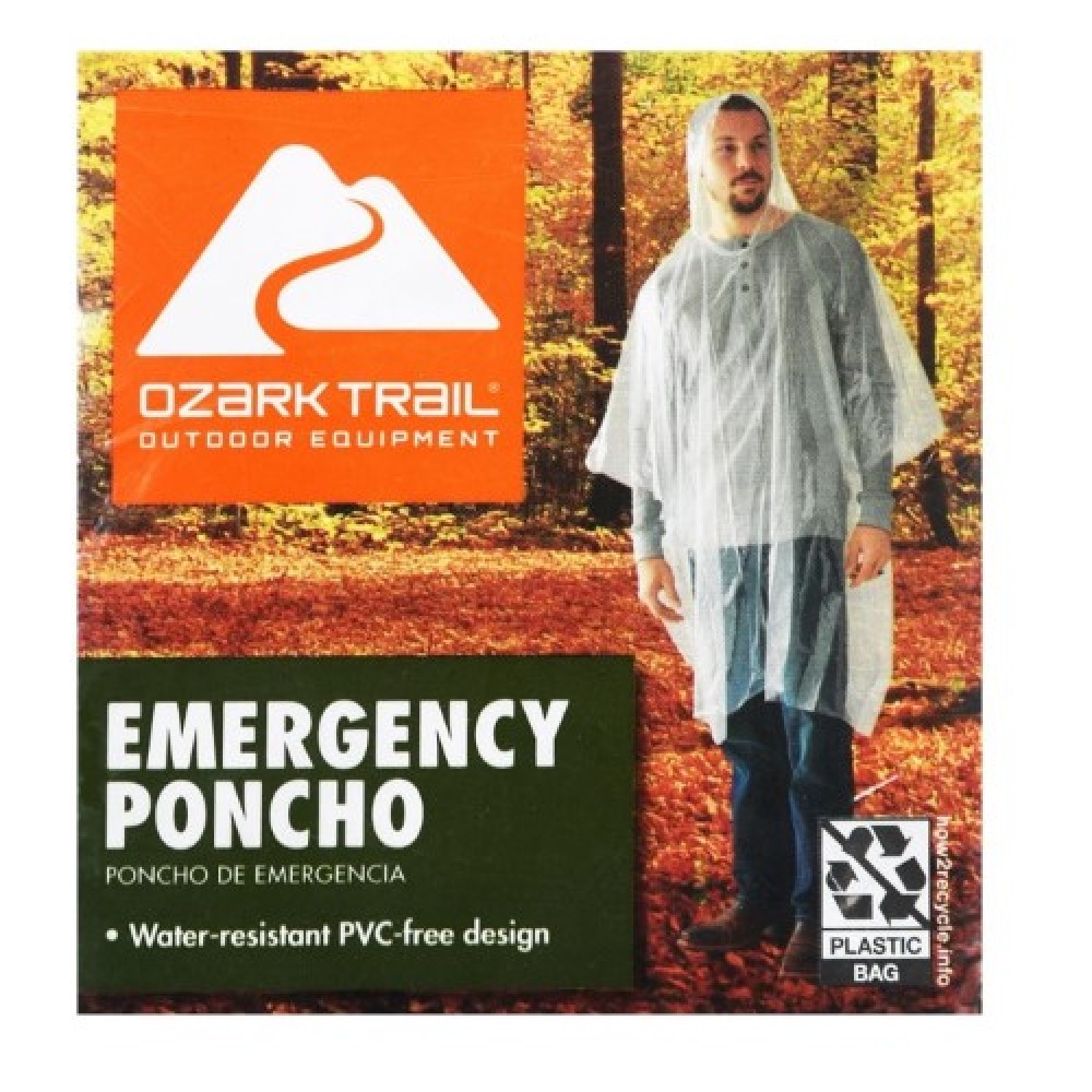 Ozark Trail Poncho de emergencia