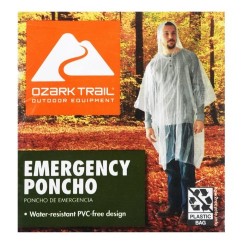 Ozark Trail Poncho de emergencia Ozark Trail Poncho de emergencia