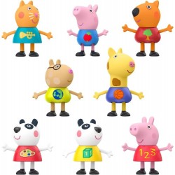 Peppa Pig y sus compañeros de clase figuras Peppa Pig y sus compañeros de clase figuras
