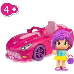 Pinypon Let's Go Carro rosa