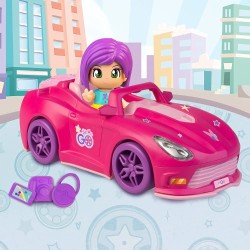 Pinypon Let's Go Carro rosa