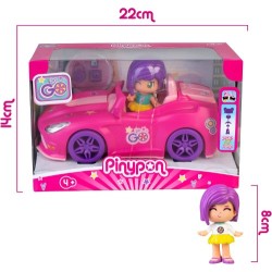 Pinypon Let's Go Carro rosa