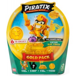 Piratix Gold Pack 6 The Champs Crew 6 figuras Piratix Gold Pack 6 The Champs Crew 6 figuras