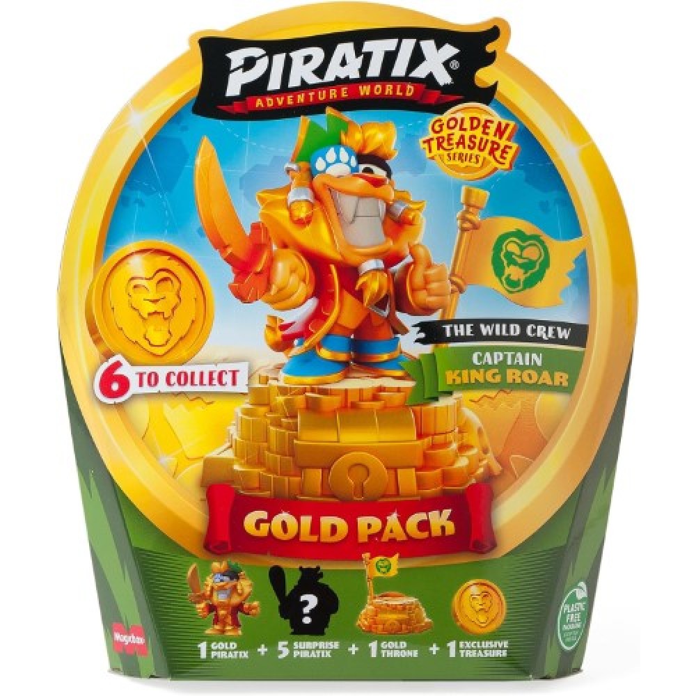 Piratix Gold Pack 6 The Wild Crew 6 figuras