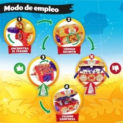 Piratix Monster Treasure Cofre monstruoso Piratix Monster Treasure Cofre monstruoso