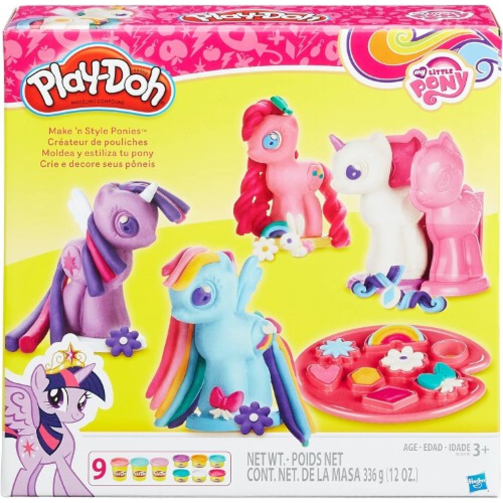 Play-Doh moldea y estiliza tu pony