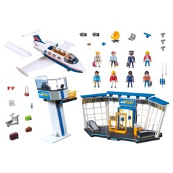 Playmobil Aeropuerto con avión 71153