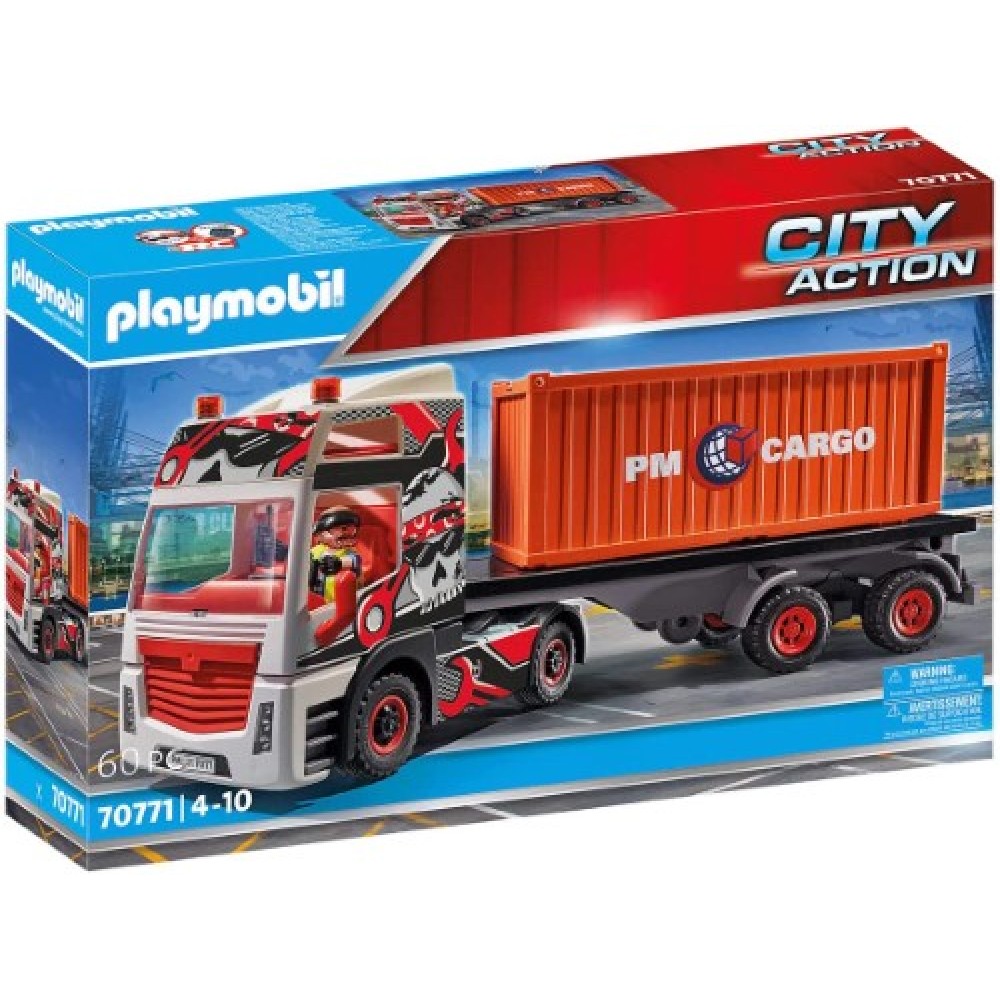 Playmobil City Action Camión Remolque 70771 