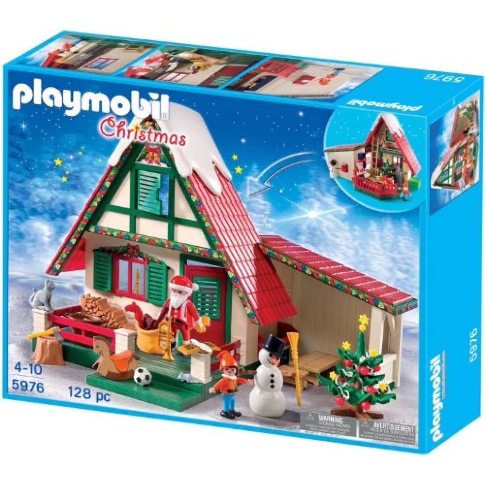 Playmobil Christmas casa de Papá Noel 5976