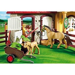 Playmobil Country Granja de Ponis con establo