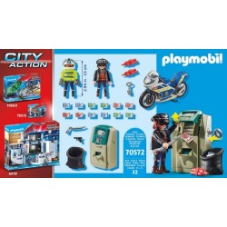 Playmobil persecución del ladrón 70572 
