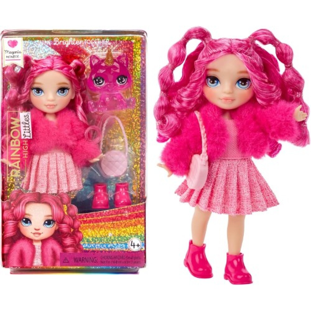Rainbow High LITTLES Magenta Monroe 531180-EUC