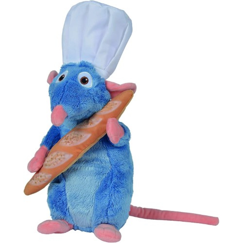 Ratatouille peluche Remy con baguette 25 cm Ratatouille peluche Remy con baguette 25 cm