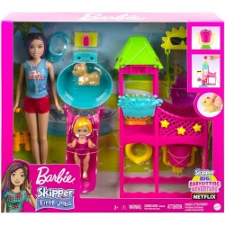 Barbie Skipper salvavidas parque acuático