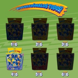 Superzings Neon Power 6 figuras pack 4