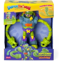 Superzings Superbot Power Arms Trasher Villano