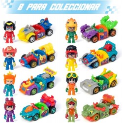 T-Racers Colección Color Rush Pack de 8 T-Racers Colección Color Rush Pack de 8