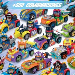T-Racers Colección Color Rush Pack de 8 T-Racers Colección Color Rush Pack de 8