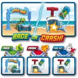 T-Racers Wave Race Challenge Propulsor de autos T-Racers Wave Race Challenge Propulsor de autos