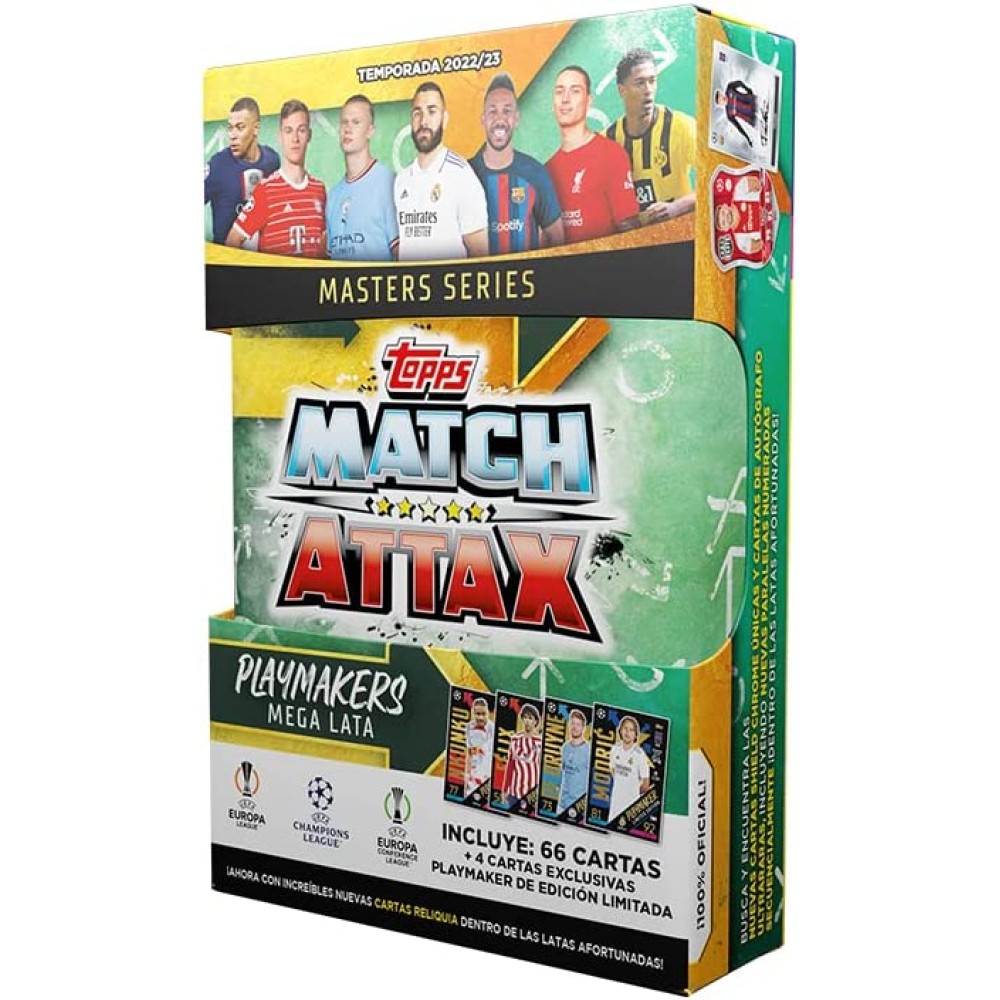 Topps Match Attax Tarjetas de fútbol 2022/2023