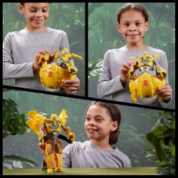 Transformers Bumblebee 2-en-1 máscara y robot Transformers Bumblebee 2-en-1 máscara y robot