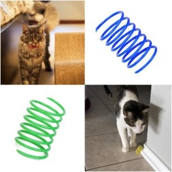 Docena de espirales resortes para gatos Docena de espirales resortes para gatos