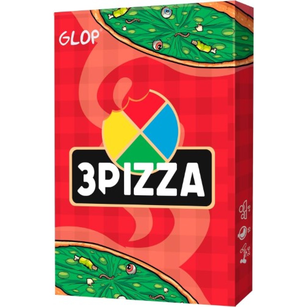 Glop 3Pizza juego de mesa