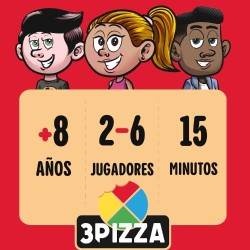 Glop 3Pizza juego de mesa
