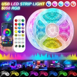 Luces LED Neón multicolor RGB Wifi Bluetooth 10 m