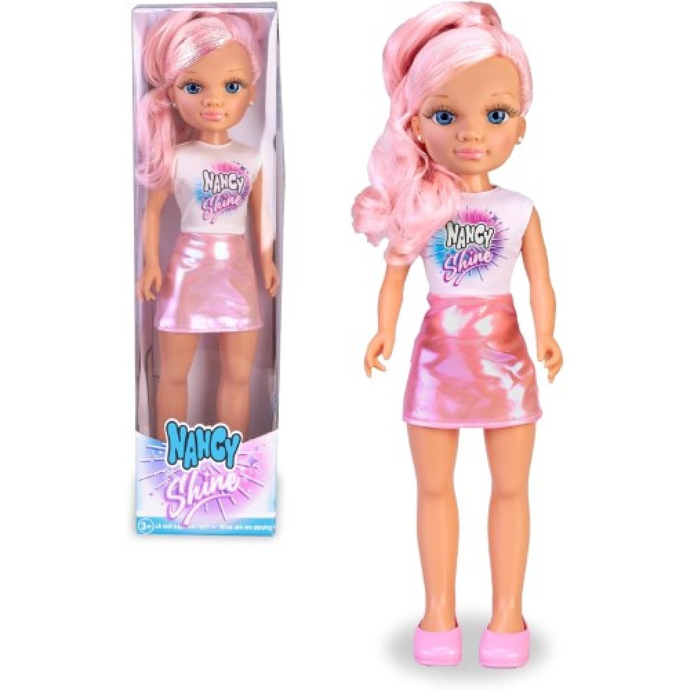 Nancy Shine mechones metalizados rosa