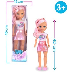 Nancy Shine mechones metalizados rosa