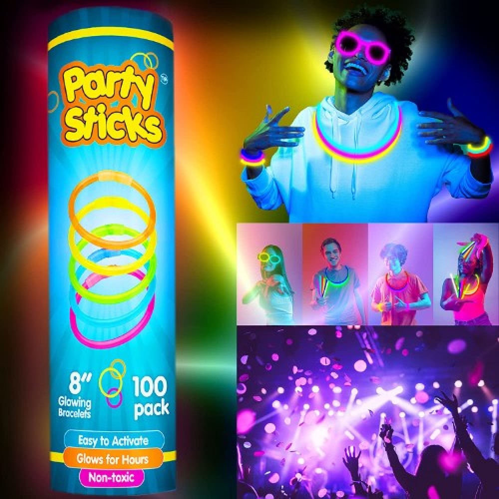 Party Sticks Barras luminosas Neón x 100