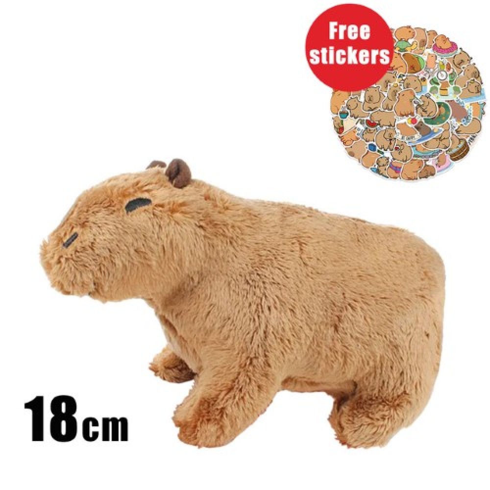 Peluche de Chigüiro Capibara 18 cm