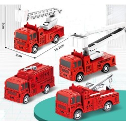 Colección 4 carritos emergencias bomberos Colección 4 carritos emergencias bomberos