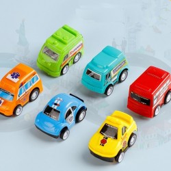 Colección 6 Carritos coches de la ciudad